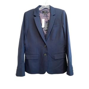 J. Crew Navy Two-Button Women's Blazer